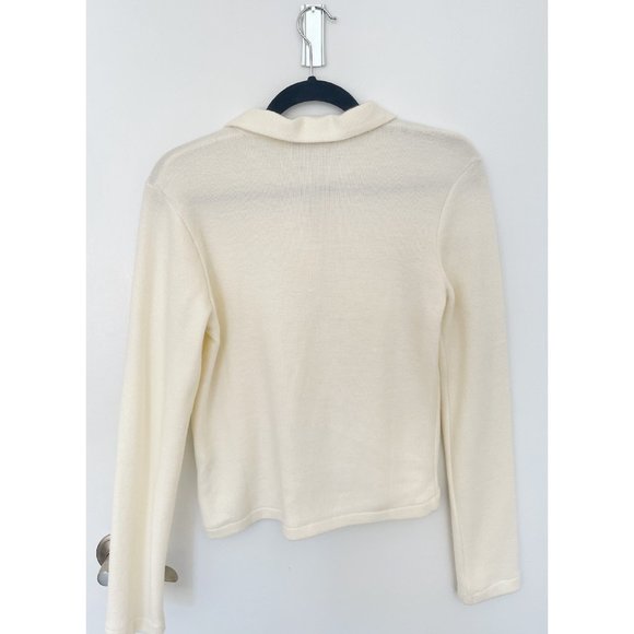 ZARA SWEATER BUTTON DOWN - Picture 3 of 4